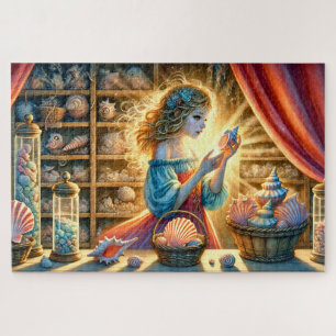 Puzzle Découverte d'un trésor lumineux à la boutique de c