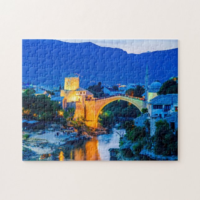 Puzzle Découvrez le pont emblématique de Mostar (Horizontal)