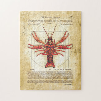 Puzzle d'écrevisses de Vitruvian