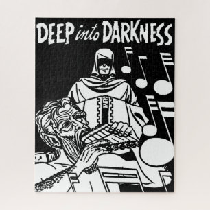 Puzzle Deep Into Dark Comics Vintage Grim Reaper art