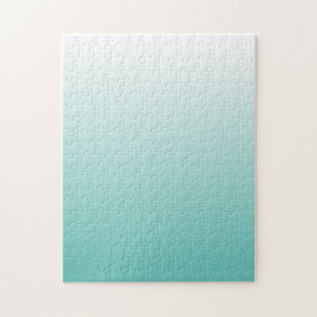 Puzzle Défendre l'ombre de dégradé Turquoise (Vertical)