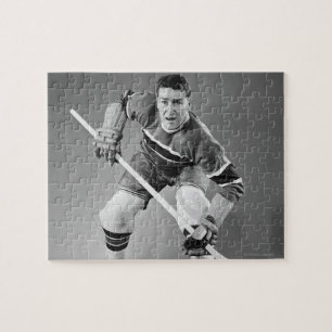 Puzzle Défenseur d'hockey