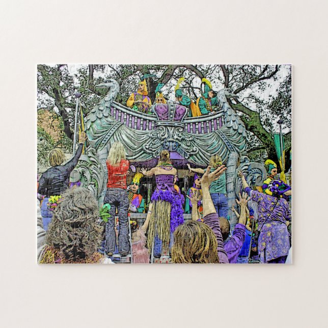 Puzzle Défilé de mardi gras de la Nouvelle-Orléans (Horizontal)
