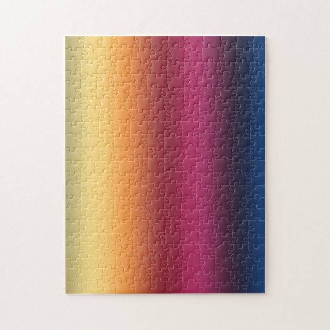 Puzzle dégradé linéaire, 11 po x 14 po, 252 pièces (Vertical)