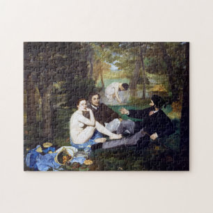 Puzzle Déjeuner sur l'herbe, Manet
