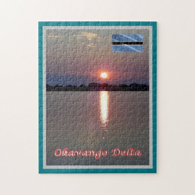 Puzzle Delta de SUNSET Okavango - (Vertical)