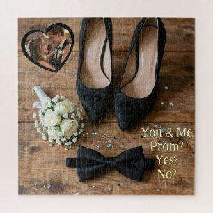 Puzzle Demande pour le bal Vas-tu au bal avec moi Oui o