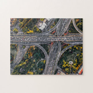 Puzzle d'embrouillement d'autoroute