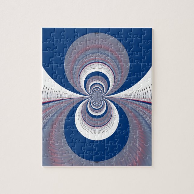 Puzzle Demi bleu (Vertical)