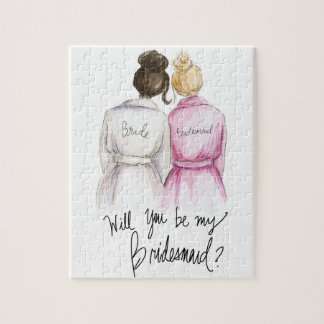 Puzzle Demoiselle d'honneur ? Nomenclature blonde de