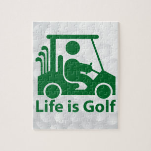 Puzzle denteux de golf