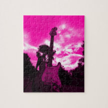 Puzzle denteux de guitare