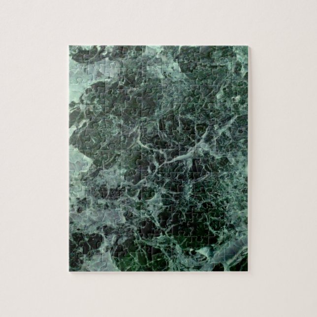 Puzzle denteux de marbre impossible (Vertical)