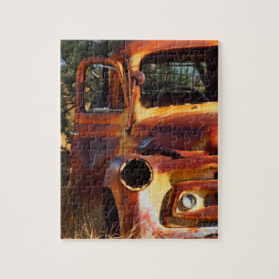 Puzzle denteux de voiture vintage