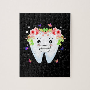 Puzzle Dentist Dental Assistant Oral Hygienist Tooth