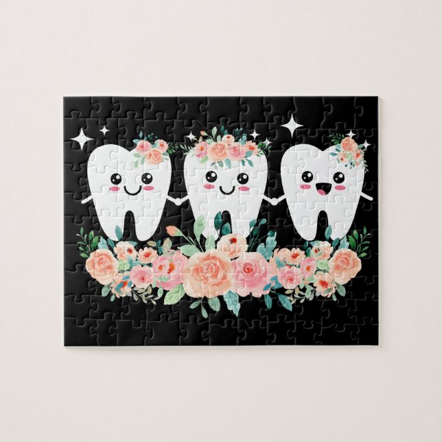 Puzzle Dentiste Dental Assistant Oral Hygiéniste Jiges de (Horizontal)