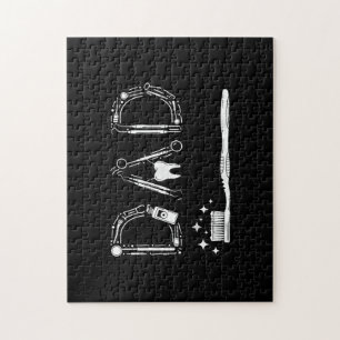 Puzzle Dentiste vintage Papa Père grand-père Fête des pèr