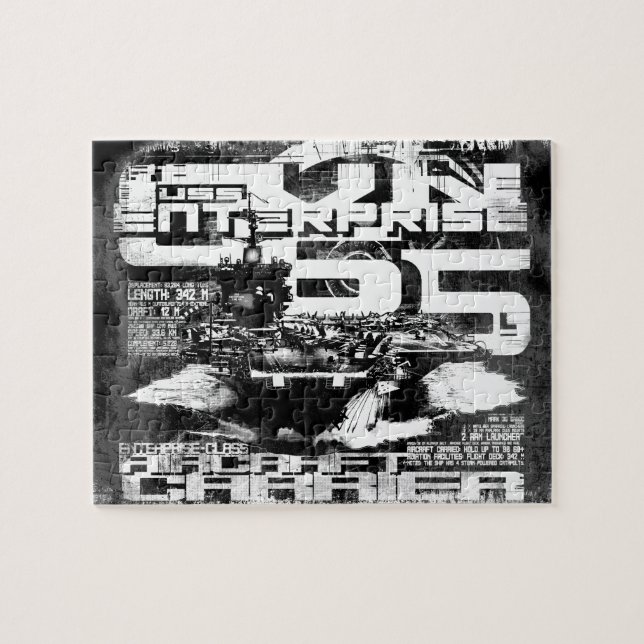 Puzzle d'entreprise de porte-avions (Horizontal)