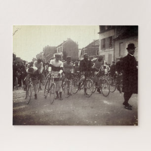 Puzzle Départ de la course cycliste Paris-Roubaix1908