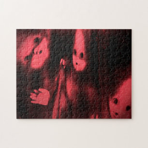 Puzzle déplaisant d'art de chariot de Funhouse de