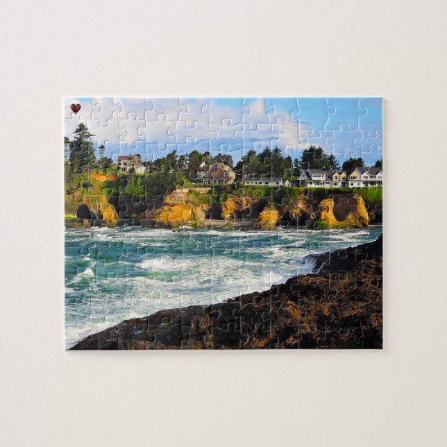 Puzzle Depoe Bay Oregon (Horizontal)