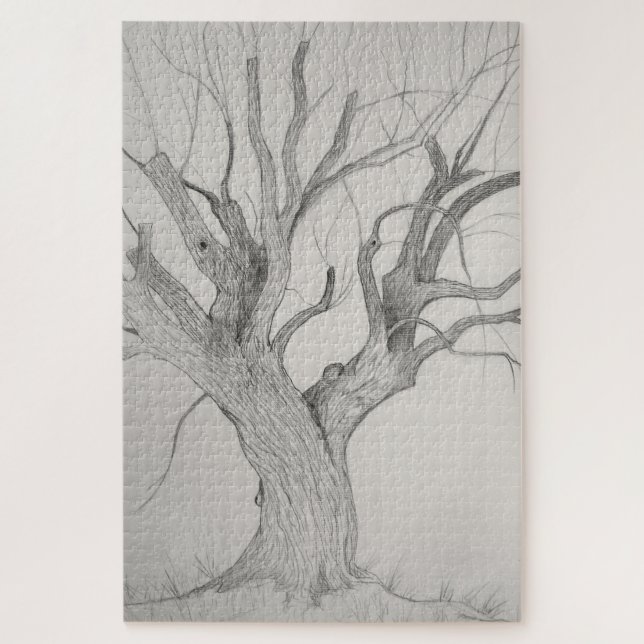 Puzzle d'érable d'argent (Vertical)