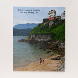 Puzzle Derrière chaque grande fille, il y a un papa vraim