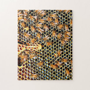 Puzzle des abeilles de miel