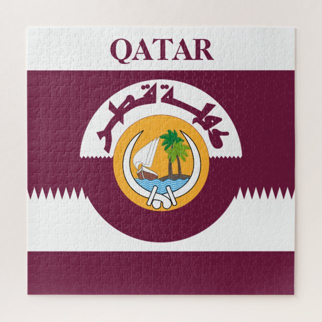 puzzle des armes du qatar (Vertical)