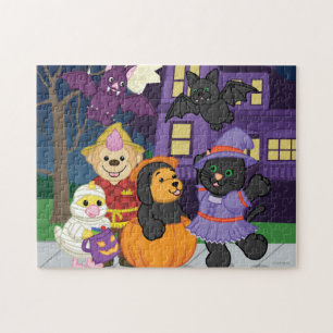 Puzzle Des bonbons ou un sort de Webkinz Halloween