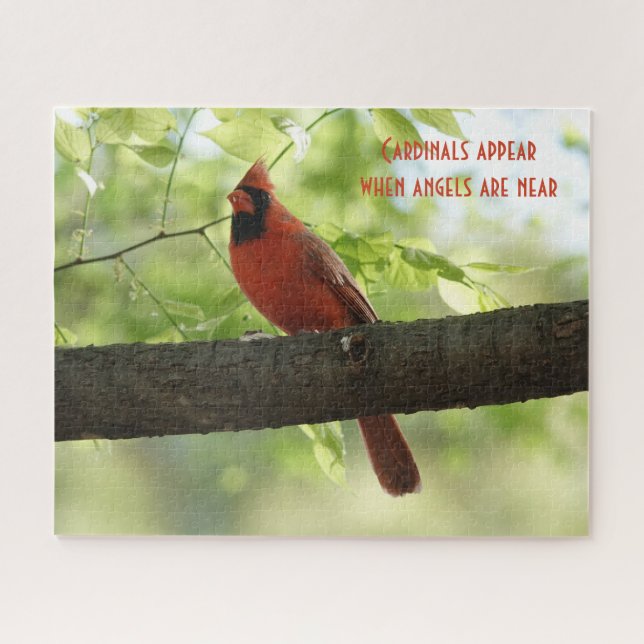 Puzzle Des cardinaux apparaissent quand les anges sont pr (Horizontal)