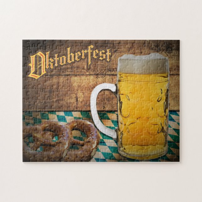 Puzzle des célébrations de l'Oktoberfest (Horizontal)
