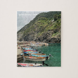 Puzzle des cinq Terres, Italie