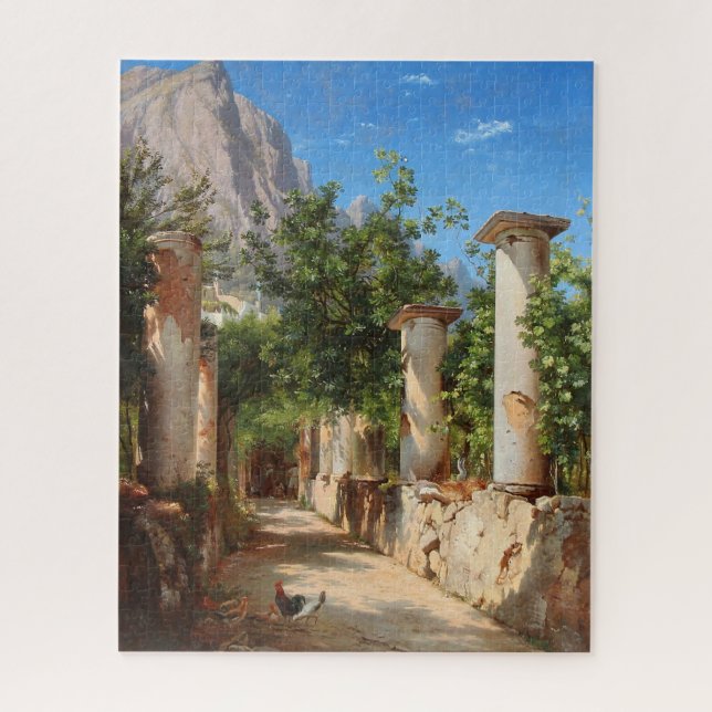 Puzzle des colonnes de Capri (Vertical)