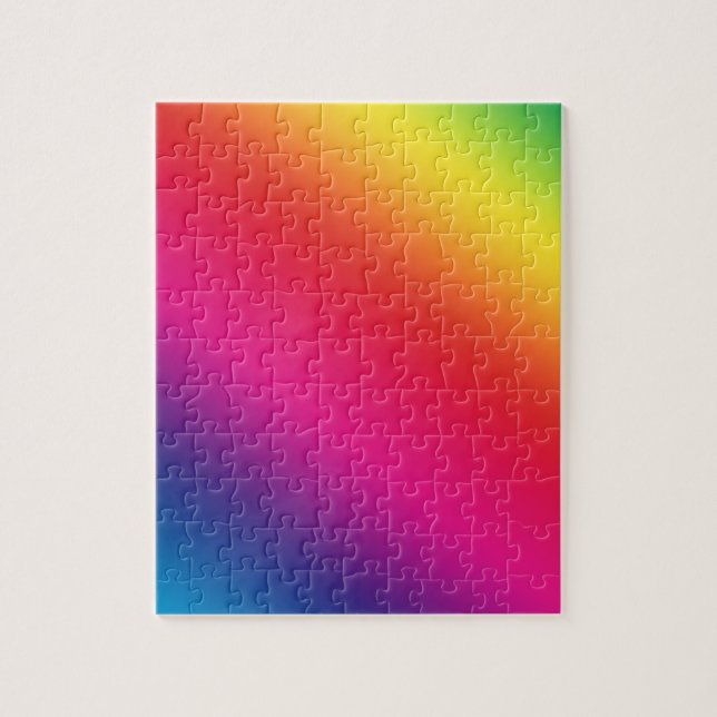 Puzzle des couleurs arc-en-ciel (Vertical)