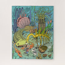Puzzle des créatures cambriennes
