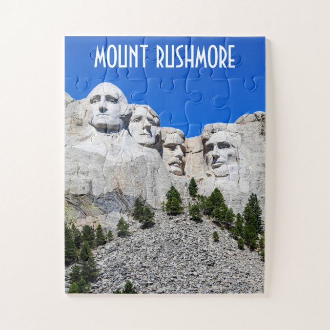 Puzzle des enfants du mont Rushmore (Vertical)