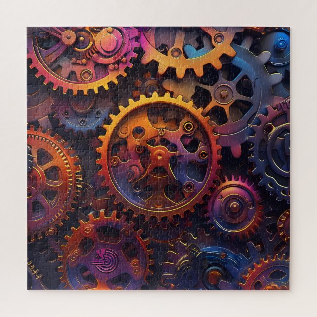 Puzzle des engrenages (Vertical)