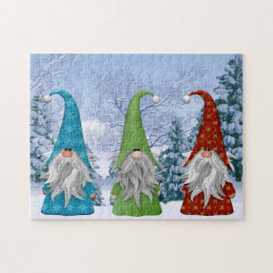 Puzzle des Gnomes d'hiver