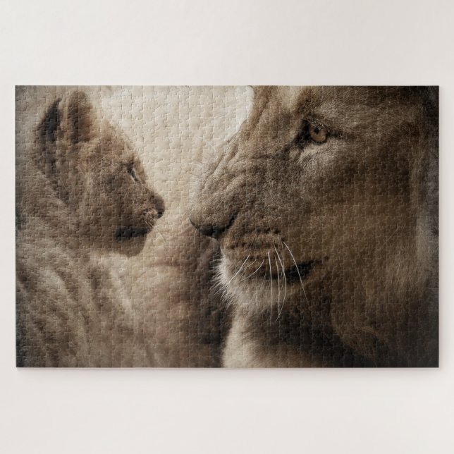 puzzle des lions (Horizontal)