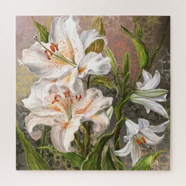 Puzzle des Lys Blancs (Vertical)