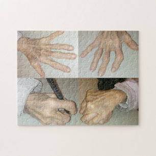 Puzzle des mains d'Audrey