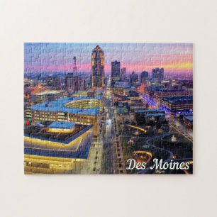 Puzzle Des Moines, Iowa, États-Unis