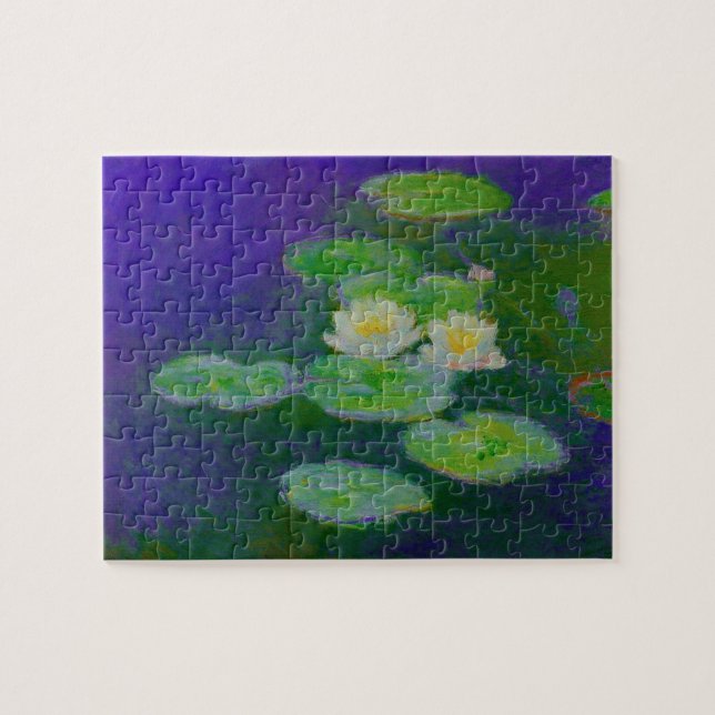 Puzzle des nénuphars 1897 de Monet (Horizontal)
