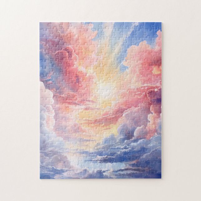 Puzzle des nuages célestes (Vertical)