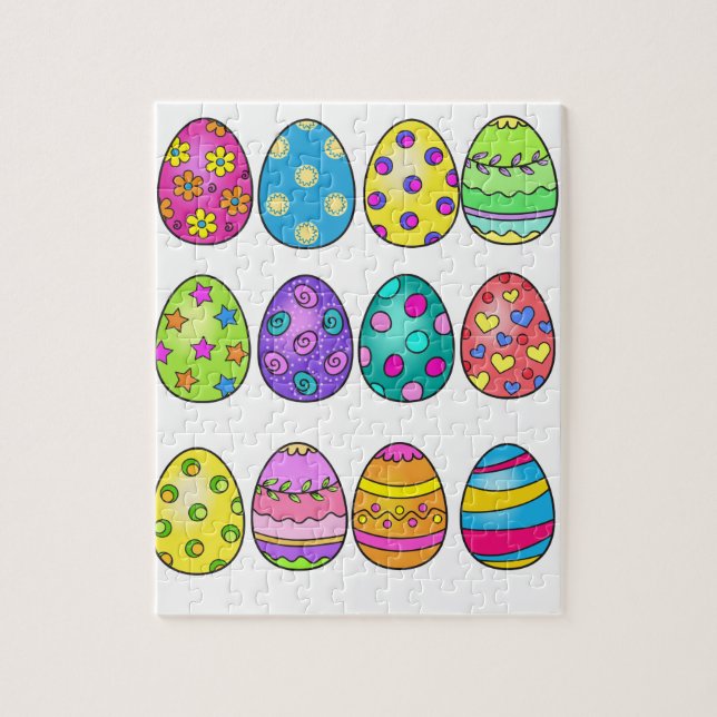 Puzzle des oeufs de Pâques (Vertical)