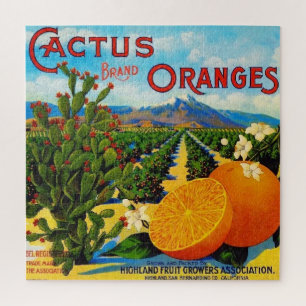 Puzzle des Oranges de Californie