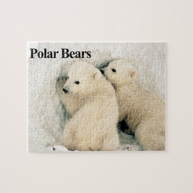 Puzzle des oursons polaires (Horizontal)