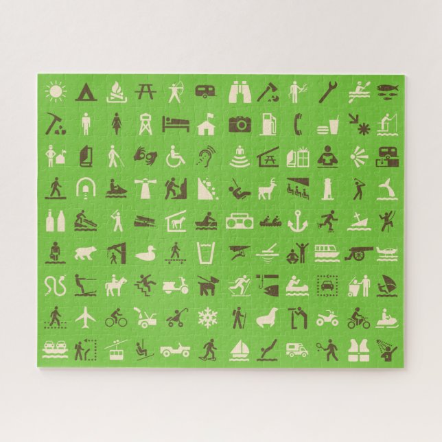 Puzzle des parcs nationaux (Horizontal)