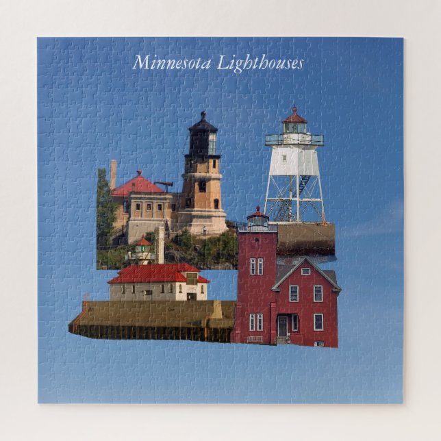 Puzzle des phares du Minnesota (Vertical)